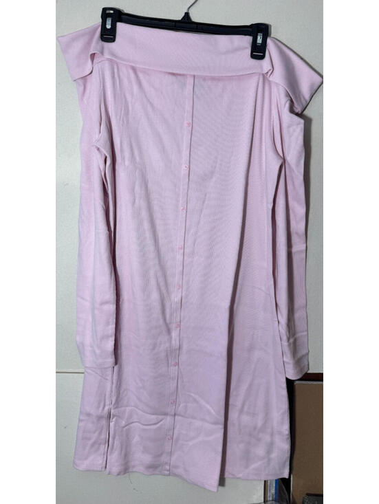 wild fable Dresses & Skirts - Wild Fable Off the Shoulder Long Sleeve Bodycon Sweater Dress Pink, XXL